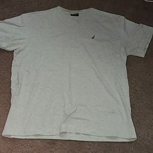 Mens green small Nautica short sleeve T